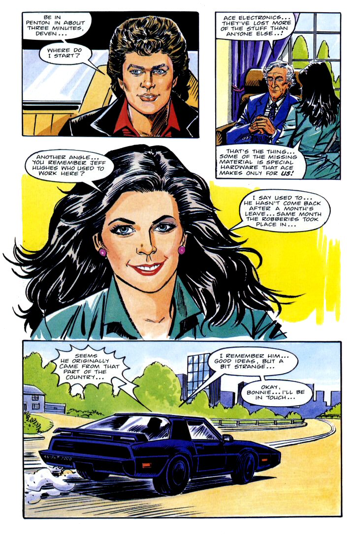 Knight Rider Archives: Comic Strips: . (1986)