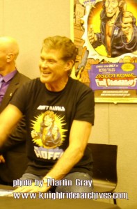 David Hasselhoff at London Film & Comic Con