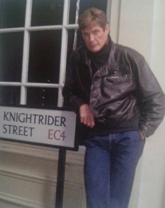 David Hasselhoff at Knightrider Street